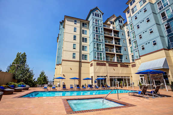 Swimming pool and sauna