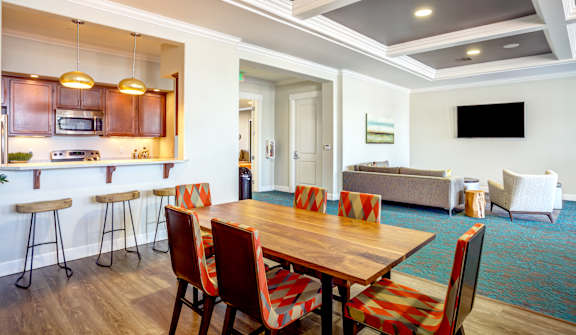 Community room kitchen