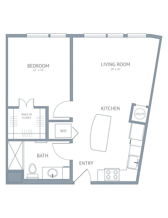 Ellington one bedroom one bathroom