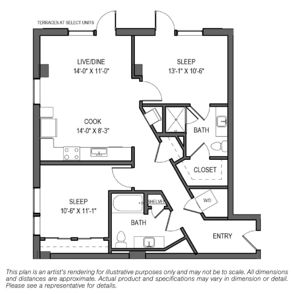 the plan of the floor plan for the bedroom floor