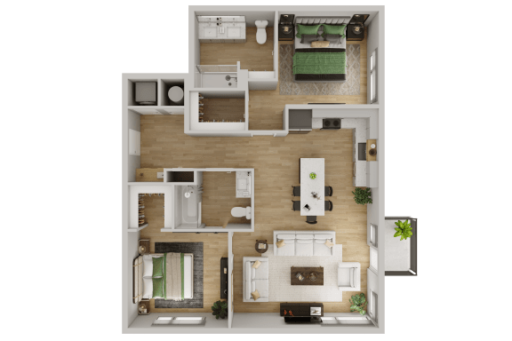 Floor Plan  a floor plan of a house with a bedroom and a living room