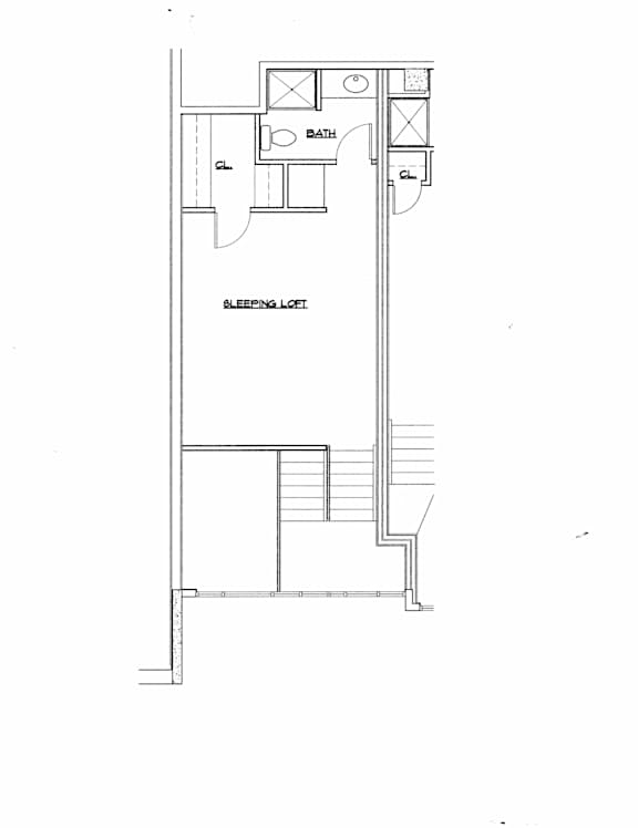 the floor plan for a bedroom apartment