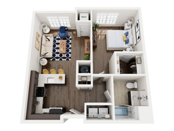 B-1 Floor Plan B-1 floor plan. at 221 Bergen, Harrison, 07029