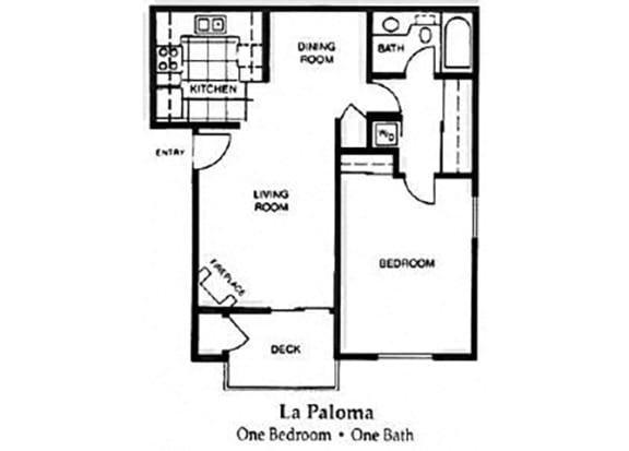 floorplan at Santee Villas, Santee, 92071