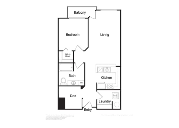 1 Bedroom with Den  at Dexter Lake Union, Seattle, 98109