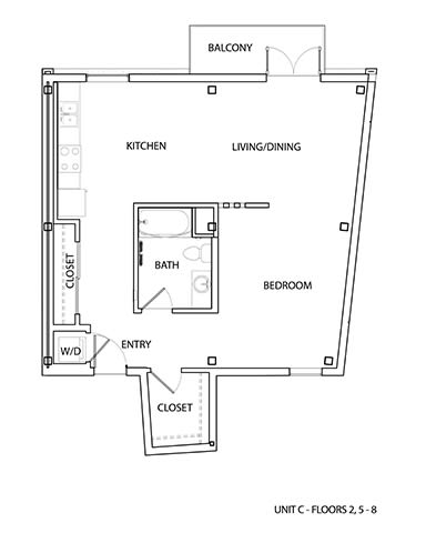 C1 Floorplan (Open Style)