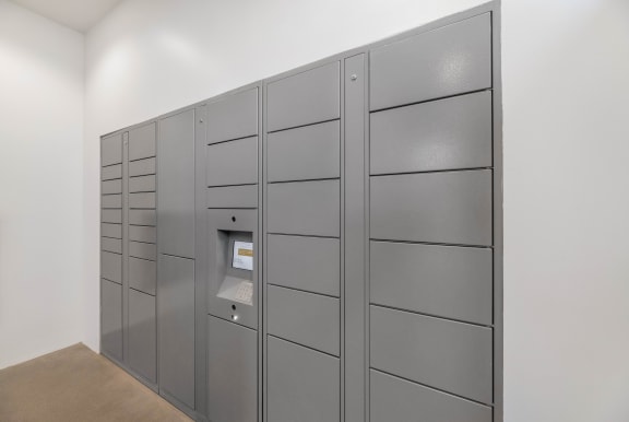 Package Lockers  at The Premiere at Eastmark, Mesa, AZ