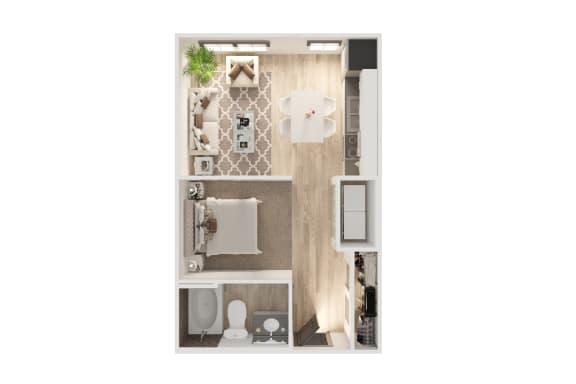  Floor Plan S1a