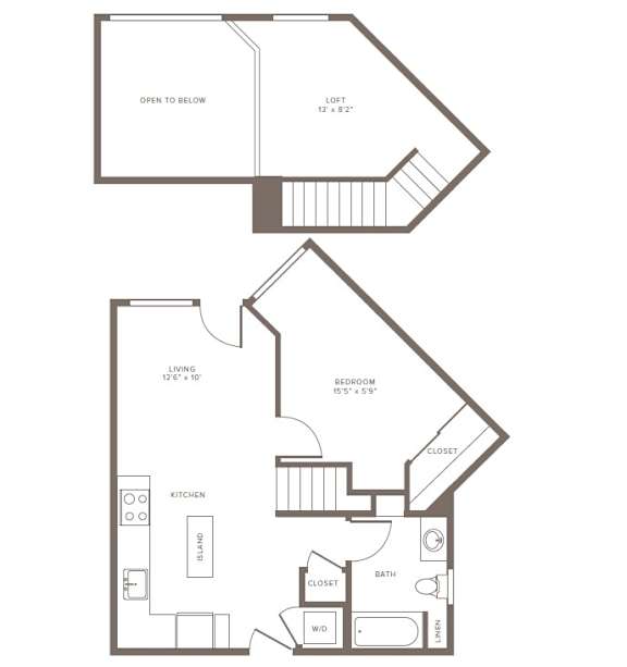A black and white image of a house floor plan.