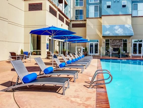 Outdoor pool and Spa