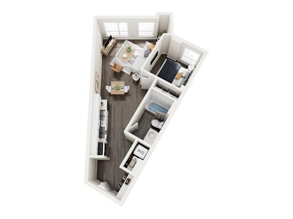 Floor Plan  A1 Floor Plan at Axle, Seattle