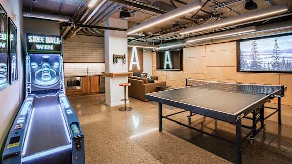 Billiards Table at Axle, Washington, 98119