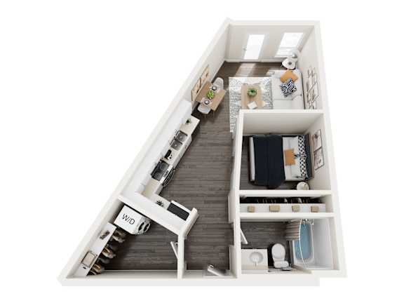 Floor Plan  OA5 Floor Plan at Axle, Seattle Washington
