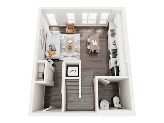 B7 Floor Plan at Axle, Seattle, WA