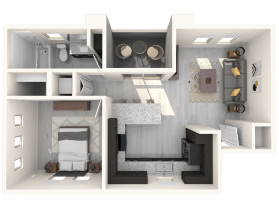 Floor Plan  Vanna Floor Plan at The Premiere at Eastmark, Arizona, 85212