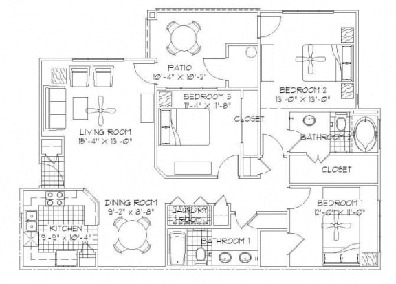 La Costa floor plan.