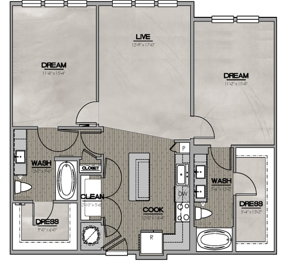 B1-2 Floor Plan