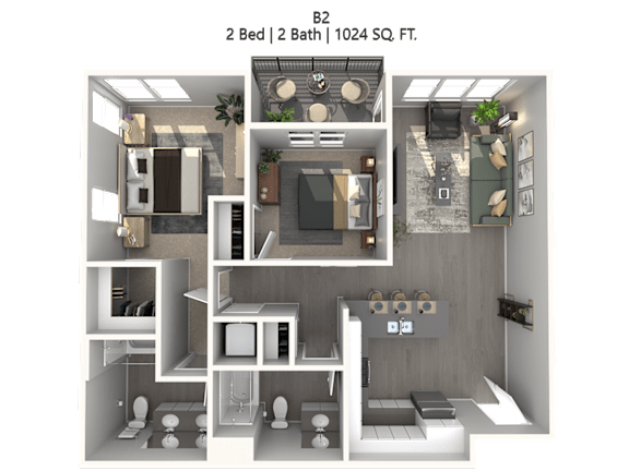 Floor Plan  B2