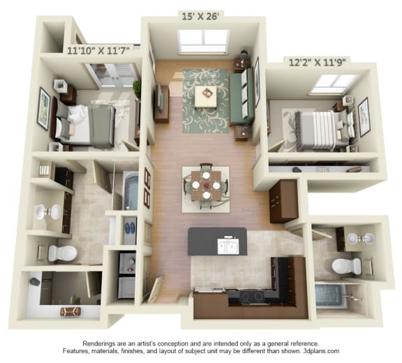 Two Bedroom