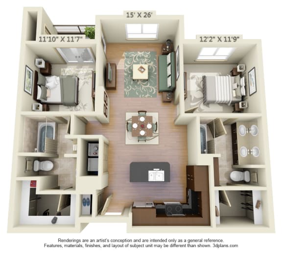 Two Bedroom