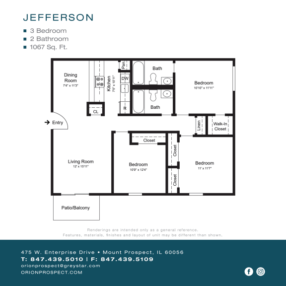 Jefferson Floor Plan