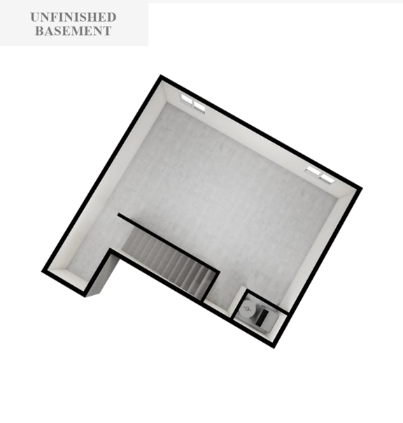 3D floorplan of an apartment unit