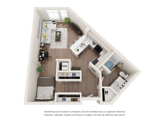 Floor Plan  Studio M