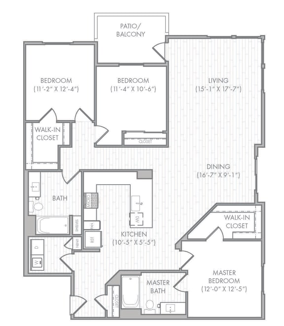 1, 2 & 3 Bedroom Apartments in Chula Vista, CA | Rivue