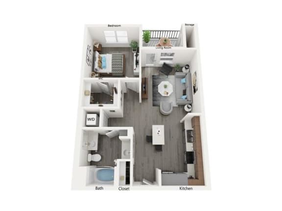 One bedroom one bathroom