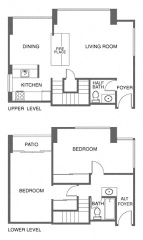 a floor plan of a house