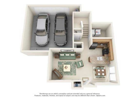 Bordeaux Floor Plan at Montiavo, California, 93455