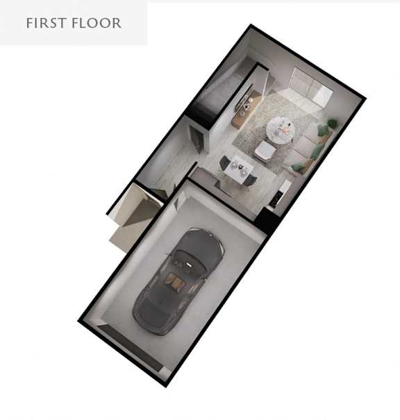 example of a first floor floor plan for a home