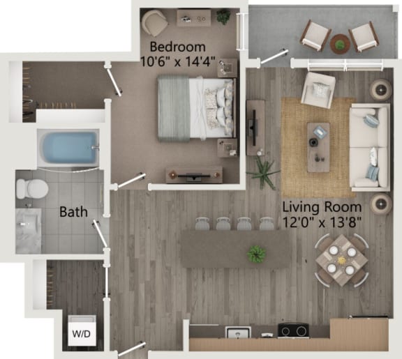 A4 floor plan image