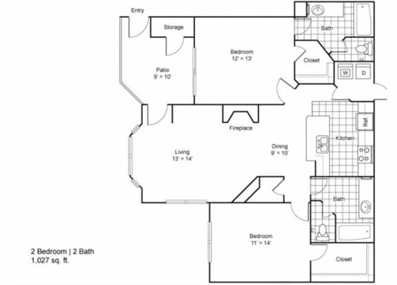 the Whitby floor plan.