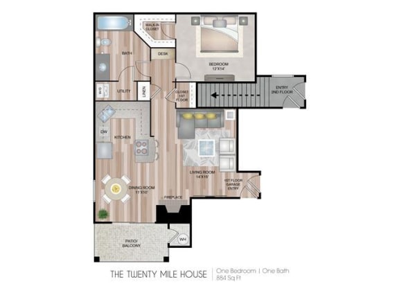 Twenty Mile House Floor Plan Twenty Mile House Floor Plan at Briargate on Main, Parker, Colorado