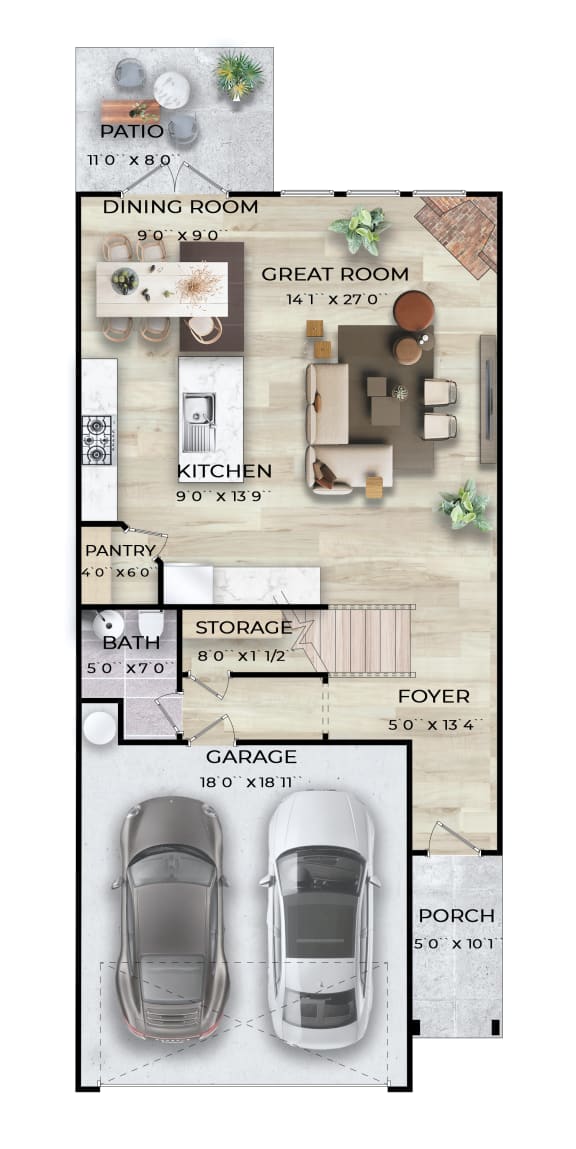 a house is built with friendship and community in mind. it is important to take good care