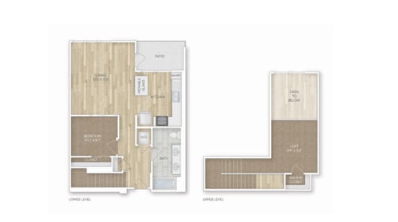 One bedroom one bathroom