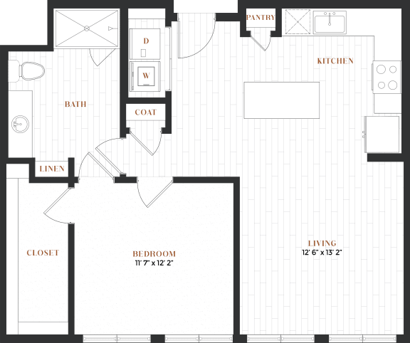 a blueprint of a floor plan of a house