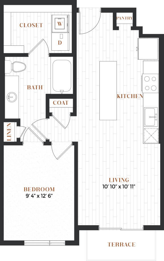 floor plan of the first floor