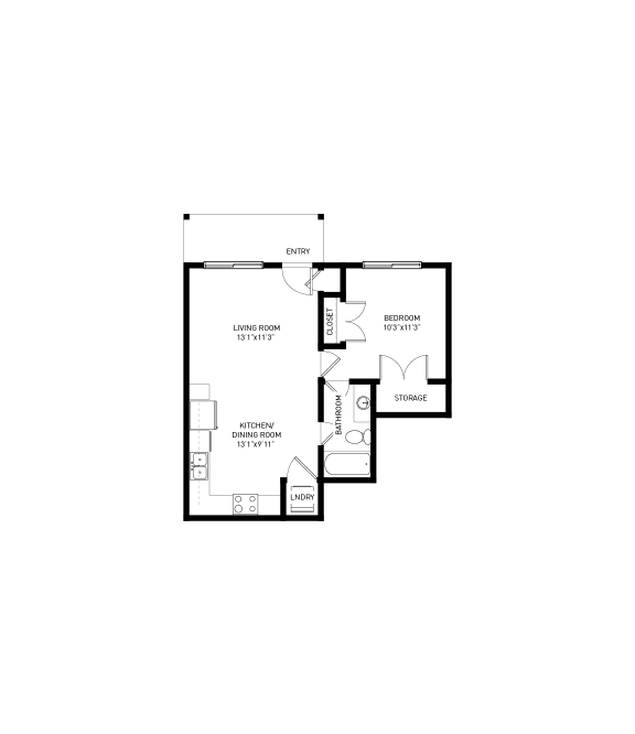 Imperial one bedroom at Banner Hill, Bluffdale, UT