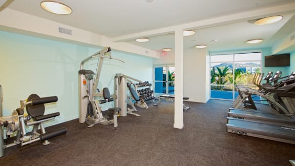 High-Tech Fitness Center, at Parc One, 320 Town Center Pkwy, CA