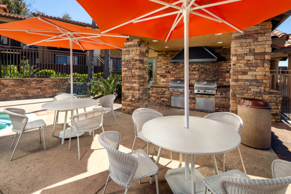 Patio at Bella Terra, Vista, CA, 92081