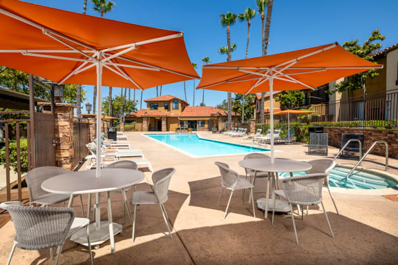 Swimming pool at Bella Terra,  CA, 92081