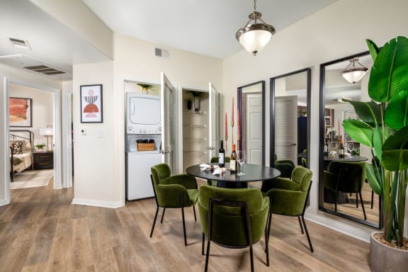 Dining room with a table and chairs at Tuscany Ridge, Temecula, CA