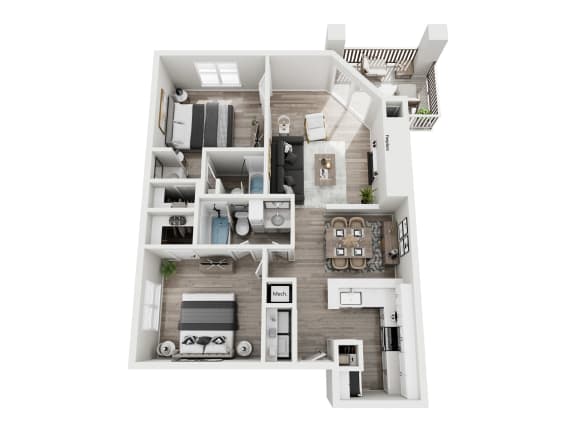 a 3 bedroom floor plan of a 2100 sq ft house