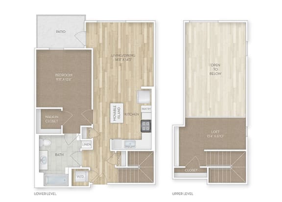One bedroom one bathroom