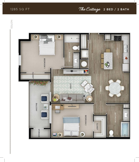 2x2 1282 sf