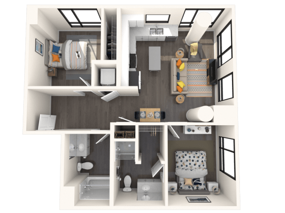 Jules on 3rd B1 Floor Plan