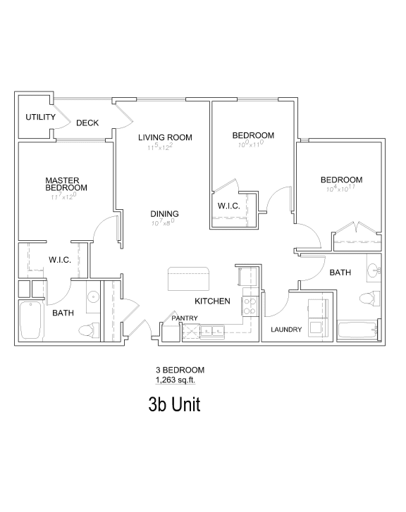 2D Floorplan for Lauren 2D Floorplan for Lauren at 644 City Station, Utah