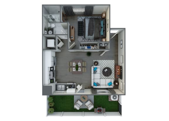 Sands Floor Plan Sands Floor Plan at Moderne at Centennial, North Las Vegas, NV